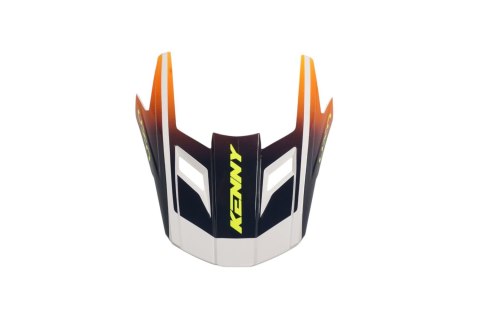 KENNY RACING CZĘŚCI ZAMIENNE DASZEK DO KASKU PERFORMANCE ERT GRAPHIC WAVE BLACK WHITE ROZMIAR XS-M