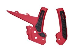 RACETECH (RTECH) 2025/12 OSŁONY RAMY (KOMPLET) BI-MATERIAL SUPER GRIP GAS GAS MC 125 / 250 '24, MCF 250 / 450 FACTORY EDITION '2