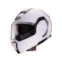 CABERG KASK SZCZĘKOWY FLIP-BACK (SZCZĘKA DO TYŁU) MODEL TRIP SOLID KOLOR BIAŁY POŁYSK ROZMIAR S (PINLOCK W ZESTAWIE)