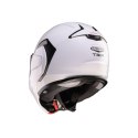 CABERG KASK SZCZĘKOWY FLIP-BACK (SZCZĘKA DO TYŁU) MODEL TRIP SOLID KOLOR BIAŁY POŁYSK ROZMIAR S (PINLOCK W ZESTAWIE)