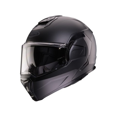 CABERG KASK SZCZĘKOWY FLIP-BACK (SZCZĘKA DO TYŁU) MODEL TRIP SOLID KOLOR CZARNY MAT ROZMIAR L (PINLOCK W ZESTAWIE)