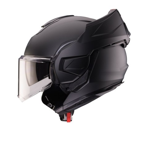 CABERG KASK SZCZĘKOWY FLIP-BACK (SZCZĘKA DO TYŁU) MODEL TRIP SOLID KOLOR CZARNY MAT ROZMIAR L (PINLOCK W ZESTAWIE)