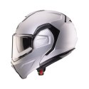 CABERG KASK SZCZĘKOWY FLIP-BACK (SZCZĘKA DO TYŁU) MODEL TRIP SOLID KOLOR SZARY MAT ROZMIAR M (PINLOCK W ZESTAWIE)