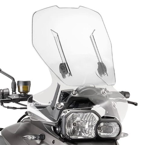 KAPPA SZYBA BMW F 700 GS '13-'17 REGULOWANA AIRFLOW PRZEZROCZYSTA (WYS. 53CM X SZER. 51CM)
