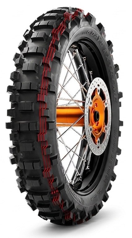 METZELER OPONA 140/80-18 MCE 6 DAYS EXTREME FIM MEDIUM 70M TT M+S TYŁ DOT 01-05/2026