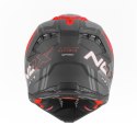 NOX KASK OFF ROAD / CROSS N634 STORM KOLOR CZARNY MAT/CZERWONY ROZMIAR XXL