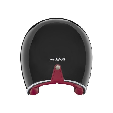 NOX KASK OTWARTY JET N243 SOLID KOLOR CZARNY POŁYSK ROZMIAR XXL