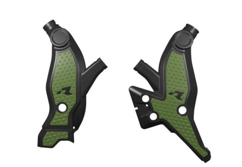 RACETECH (RTECH) 2025/12 OSŁONY RAMY (KOMPLET) BI-MATERIAL SUPER GRIP YAMAHA T7 / TENERE 700 '19-'25, T7 WR / WORLD RAID 700 '22