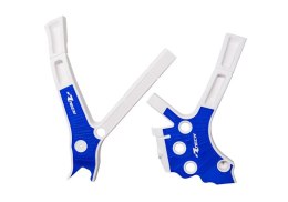 RACETECH (RTECH) 2025/12 OSŁONY RAMY (KOMPLET) BI-MATERIAL SUPER GRIP YAMAHA YZ 125 / 250 '05-'24, FANTIC XE / XX 125 / 250 / 30