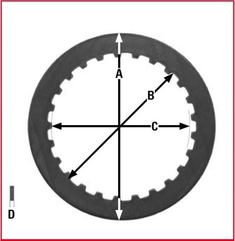 TRW ZF PRZEKŁADKI TARCZ SPRZĘGŁOWYCH SUZUKI RM 125 92-12,