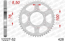 AFAM 2026/04 ZĘBATKA TYLNA 4513 52 YAMAHA YZF 125R '19-22, MT 125 15-23 (+4) (JTR1844.52) (ŁAŃC. 428)
