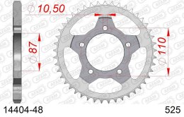 AFAM 2026/04 ZĘBATKA TYLNA 828 48 SUZUKI GSF 650 BANDIT 07-15, GSX 650 F 08-15 (JTR807.48) (ŁAŃC. 525)