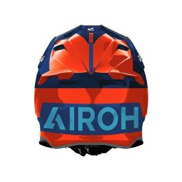 AIROH KASK CROSS / ENDURO / ATV / QUAD TWIST 3 FANCY BLUE ORANGE KOLOR CZARNY/POMARAŃCZOWY/NIEBIESKI ROZMIAR L