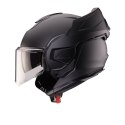 CABERG KASK SZCZĘKOWY FLIP-BACK (SZCZĘKA DO TYŁU) MODEL TRIP SOLID KOLOR CZARNY MAT ROZMIAR M (PINLOCK W ZESTAWIE)