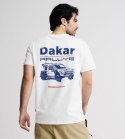 DIVERSE EXTREME TEAM - DAKAR RALLY KOSZULKA DKR CAR OFF WHITE KOLOR BIAŁY ROZMIAR XL