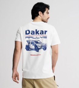 DIVERSE EXTREME TEAM - DAKAR RALLY KOSZULKA DKR CAR OFF WHITE KOLOR BIAŁY ROZMIAR M