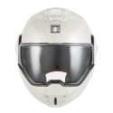 NOX PREMIUM KASK SZCZĘKOWY FLIP-BACK (SZCZĘKA DO TYŁU) Z BLENDĄ SPINNER KOLOR BIAŁY POŁYSK ROZMIAR XXL