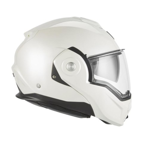 NOX PREMIUM KASK SZCZĘKOWY FLIP-BACK (SZCZĘKA DO TYŁU) Z BLENDĄ SPINNER KOLOR BIAŁY POŁYSK ROZMIAR S
