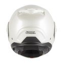 NOX PREMIUM KASK SZCZĘKOWY FLIP-BACK (SZCZĘKA DO TYŁU) Z BLENDĄ SPINNER KOLOR BIAŁY POŁYSK ROZMIAR S