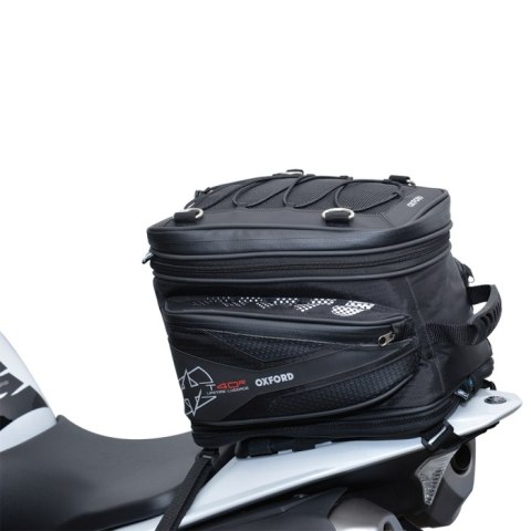 OXFORD TORBA NA TYLNE SIEDZENIE MOTOCYKLA T40R TAIL PACK KOLOR CZARNY