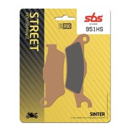 SBS KLOCKI HAMULCOWE KH715 STREET PERFORMANCE (EXCEL) SINTER KOLOR ZŁOTY PASUJE DO: SUZUKI GSX-S 125 18-25, GSXR 125 R 18-24, GS