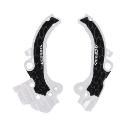 ACERBIS OSŁONY RAMY X-GRIP KTM SX 65 '24-'26, GAS GAS MC 65 '24-'26, HUSQVARNA TC 65 '24'-26 KOLOR BIAŁY / CZARNY