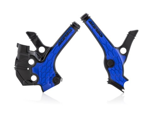 ACERBIS OSŁONY RAMY X-GRIP YAMAHA YZ 65 '18-'26 KOLOR NIEBIESKI / CZARNY