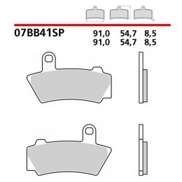 BREMBO 2026/05 KLOCKI HAMULCOWE KH748 SINTER SP (SPIEK METALICZNY) TYŁ (ECE R90)