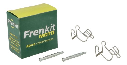 FRENKIT MOTO 2026/05 ZESTAW BLASZEK USTALAJĄCYCH, TRZPIENI I ZABEZPIECZEŃ ZACISKU HAMULCOWEGO BREMBO PRZÓD BMW S 1000 R '13-'21,