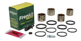 FRENKIT MOTO 2026/05 ZESTAW NAPRAWCZY ZACISKU HAMULCOWEGO (USZCZELNIENIA + TŁOCZKI) NISSIN (TŁOCZEK FI 27 / 30MM) PRZÓD HONDA CB
