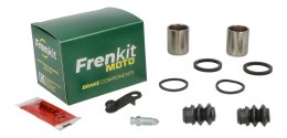 FRENKIT MOTO 2026/05 ZESTAW NAPRAWCZY ZACISKU HAMULCOWEGO (USZCZELNIENIA + TŁOCZKI) (TŁOCZEK FI 25MM) TYŁ KAWASAKI J 125 '16-'22