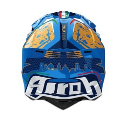 AIROH KASK CROSS / ENDURO / ATV / QUAD WRAAAP 6DAYS ITALY 2025 KOLOR NIEBIESKI/CZARNY/ BIAŁY ROZMIAR S