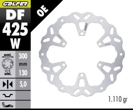 GALFER TARCZA HAMULCOWA PRZÓD KAWASAKI KLE 500 '26- (WAVE FIXED) (300X130X5MM)