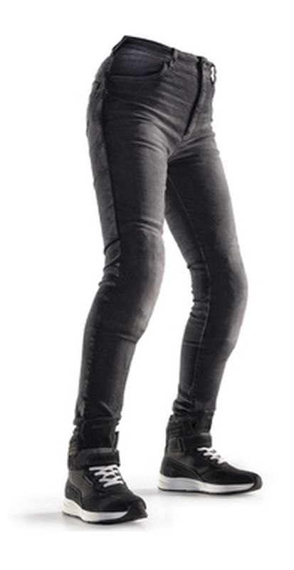 MODEKA PROMOCJA SPODNIE JEANSY MOTOCYKLOWE DAMSKIE CITY NOMAD KIM BLACK KOLOR CZARNY ROZMIAR M