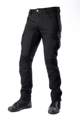 MODEKA SPODNIE SPODNIE JEANSY MOTOCYKLOWE CITY NOMAD TROOPER KOLOR CZARNY ROZMIAR L