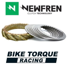 NEWFREN TARCZE SPRZĘGŁOWE Z PRZEKŁADKAMI RACING HONDA CB 650F '14-'19; CB 650R '19; CBR 650F '14-'20; TRIUMPH 600 DAYTONA '04-'0