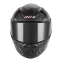 NOX KASK INTEGRALNY (FULL FACE) N731 SPRING KID / JUNIOR (DZIECIĘCY) KOLOR CZARNY MAT/RÓŻOWY ROZMIAR XL
