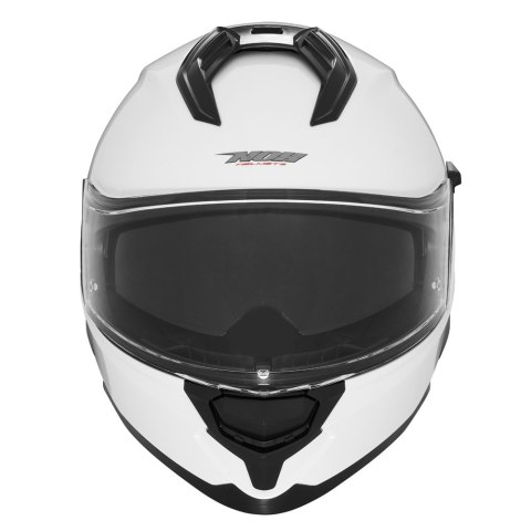 NOX KASK INTEGRALNY (FULL FACE) Z BLENDĄ N304S SOLID KOLOR BIAŁY POŁYSK ROZMIAR XS