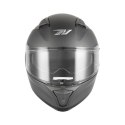 NOX KASK INTEGRALNY (FULL FACE) Z BLENDĄ N402 SOLID KOLOR TYTANOWY MAT ROZMIAR S