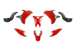 RACETECH (RTECH) KOMPLET PLASTIKÓW (BEZ PRZEDNIEGO BŁOTNIKA) T7 YAMAHA TENERE 700 '25-'26 KOLOR CZARNY / CZERWONY