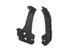 RACETECH (RTECH) OSŁONY RAMY (KOMPLET) BI-MATERIAL SUPER GRIP HUSQVARNA FC 250 / 450 '22-23, FS 450 '23-24, TC / FC 125 / 250 / 