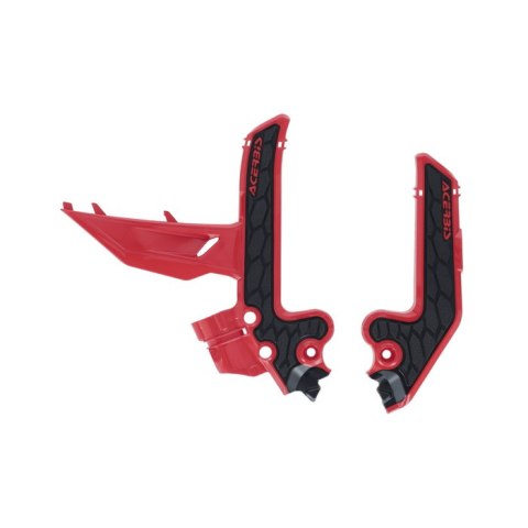 ACERBIS OSŁONY RAMY X-GRIP KTM SX 85 '25-'26, GAS GAS MC 85 '25-'26 KOLOR CZERWONY / CZARNY