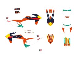 BLACKBIRD KOMPLET NAKLEJEK (OKLEIN) KTM SX/SX-F '19-'22, EXC/EXC-F '20-'23 REPLICA TEAM KTM FACTORY MXGP 26