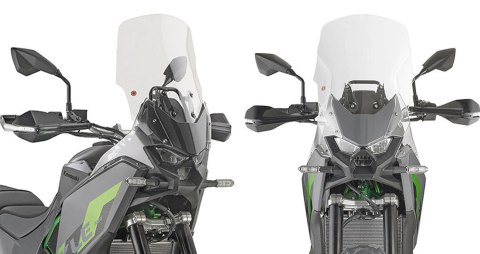 KAPPA 2026/06 SZYBA KAWASAKI KLE 500 / SE '26-, (46 X 39 CM) PRZEZROCZYSTA