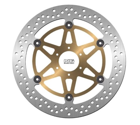 NG TARCZA HAMULCOWA PRZÓD HONDA CBR 1100 XX BLACKBIRD '97-'98 (310X58X5) (6X6,5MM) ZŁOTY ŚRODEK