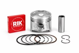 OMP TŁOK HONDA XL 125 V VARADERO , VT 125 SHADOW 42,50 MM = STD + 0,50 MM , TYŁ ( TYLNY CYLINDER ) PIERŚCIENIE RIK ( 13107-KGB-3