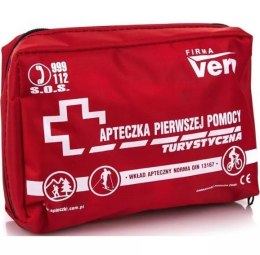 BIKETEC APTECZKA TURYSTYCZNA KOMPLETNA (DIN13167) KOLOR CZERWONY