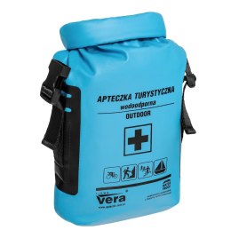 BIKETEC APTECZKA TURYSTYCZNA - OUTDOOR 2 KOMPLETNA WOODOODPORNA (DIN13167) KOLOR NIEBIESKI
