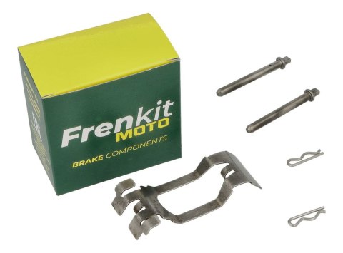 FRENKIT MOTO ZESTAW BLASZEK USTALAJĄCYCH, TRZPIENI I ZABEZPIECZEŃ ZACISKU HAMULCOWEGO BREMBO TYŁ BMW R 1200 CL '01-'04