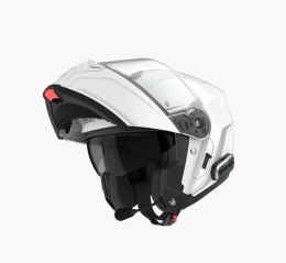SENA 2026/07 KASK OUTRUSH 2 SZCZĘKOWY Z INTERKOMEM MESH 3.0 DO 1200M ROZMIAR L KOLOR BIAŁY ( ECE R22.06 ) (EL)